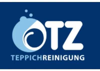 Logo des Unternehmens OTZ Teppichreinigung. SEA Kunde von web-part.de